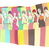 エルメス ツイリー LES BAIGNEUSES 水着 水遊びをする人 スカーフ マルチカラー シルク レディース HERMES 【中古】